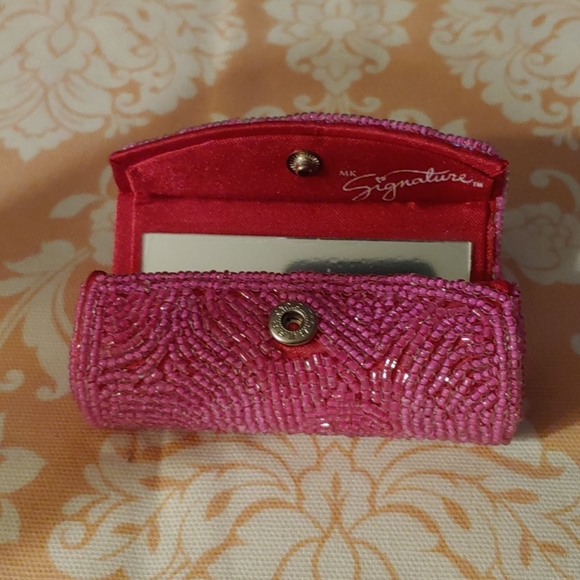 Mary Kay beaded signature lipstick case